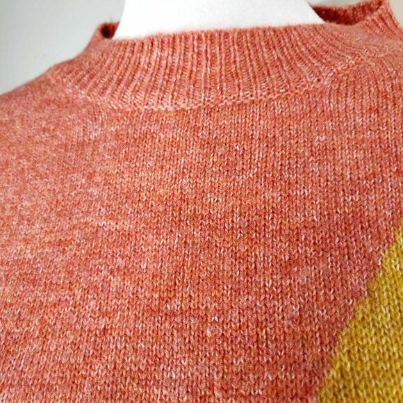 NEW with Tag HEM and THREaD knitted sweater size L Multicolor - Picture 10 of 12